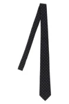 the saint laurent tie in fine silk jacquard