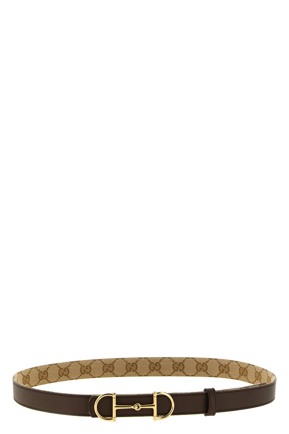 GUCCI 85 cm the gucci reversible belt defines the silhouette through a dual construction of