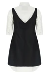 the balenciaga chemisier ibrido mini dress features a sophisticated constructi