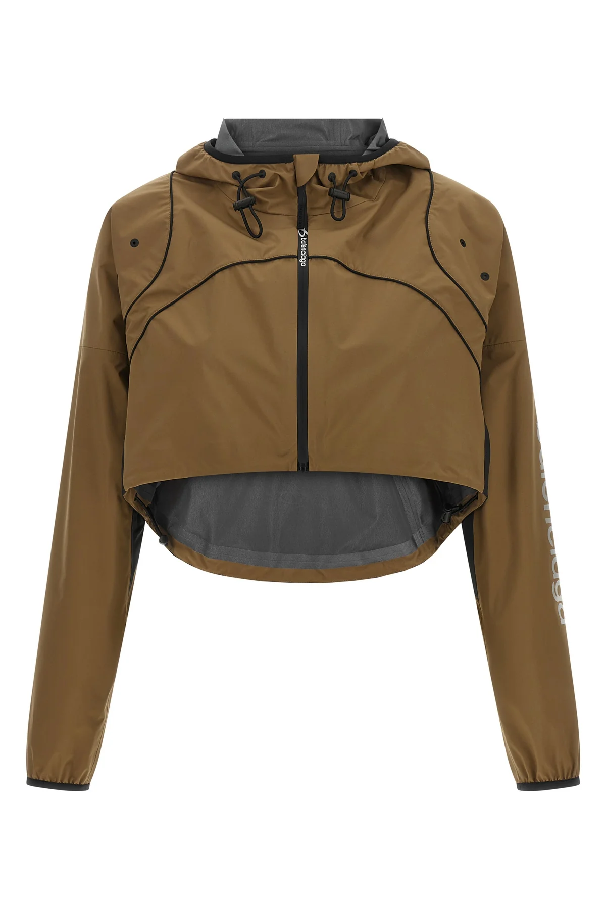 BALENCIAGA S balenciagas techwear cropped sweatshirt redefines contemporary outerwear thro