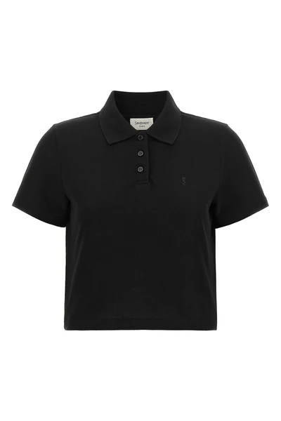 the saint laurent polo shirt redefines a wardrobe classic through contemporary p