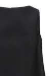 the flared balenciaga dress defines an essential silhouette through rigorous geo