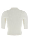 giza extra long bow egyptian cotton knit polo shirt