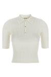 giza extra long bow egyptian cotton knit polo shirt