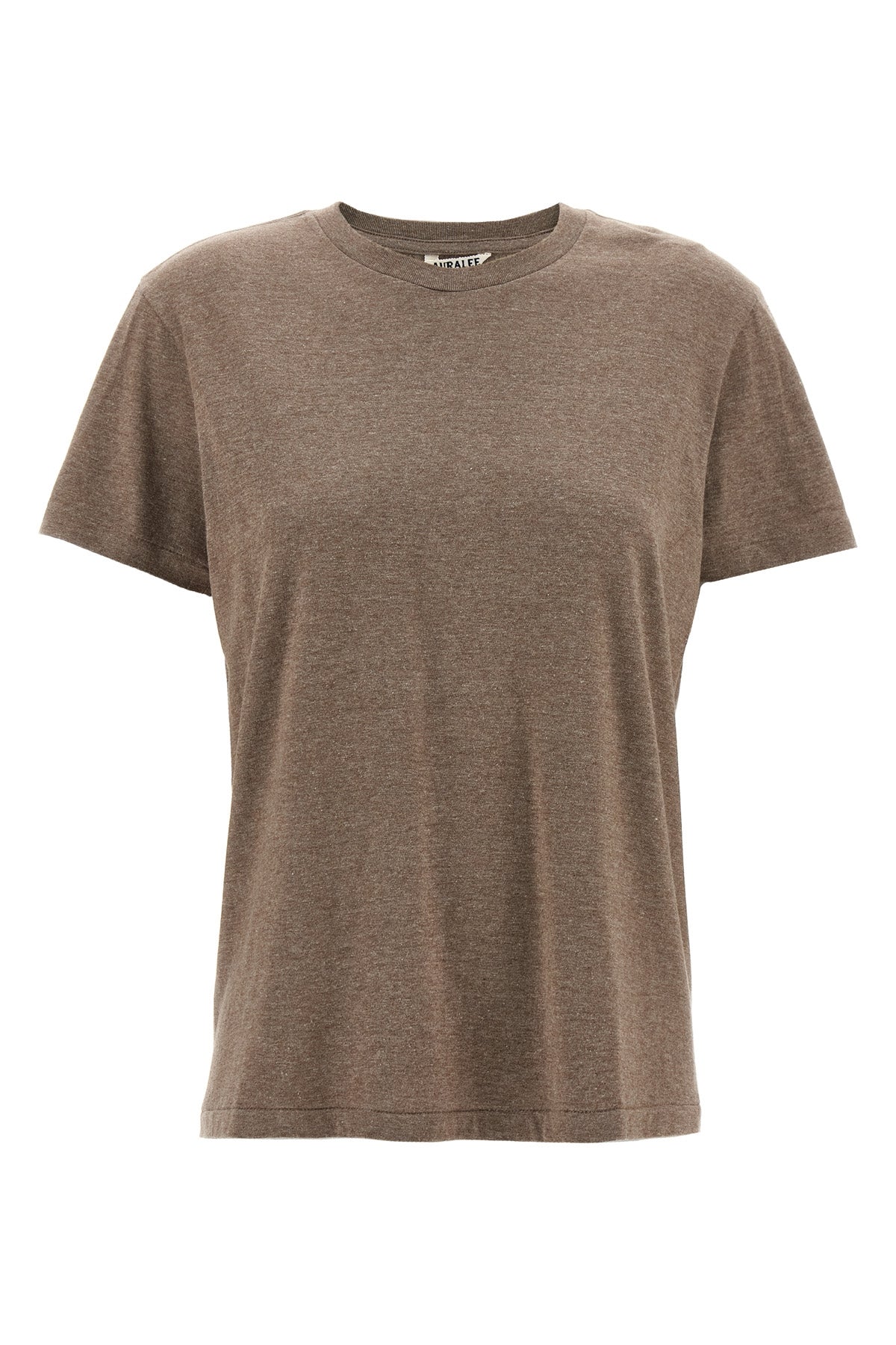 AURALEE 0 cotton mélange crewneck t-shirt
