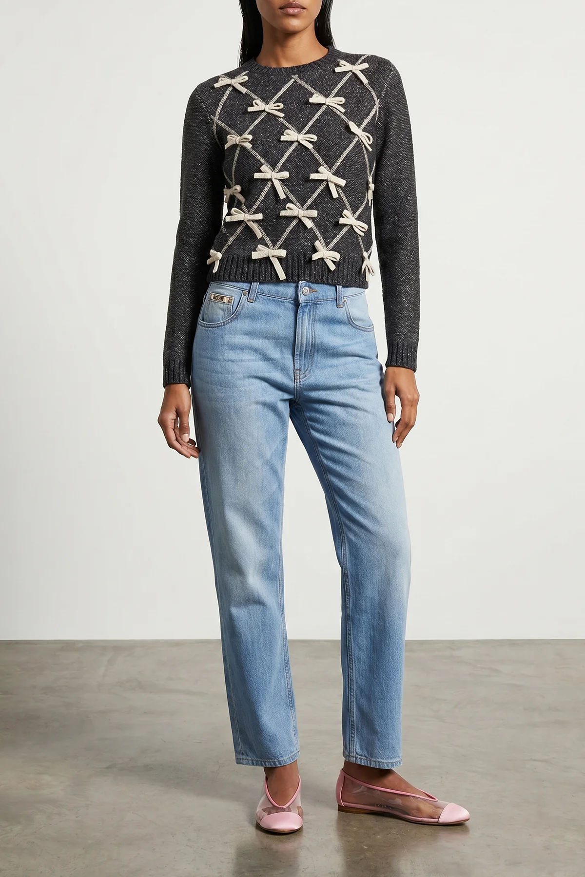 MOSCHINO 40 moschino jeans redefine the daily wardrobe through a straight-leg silhouette