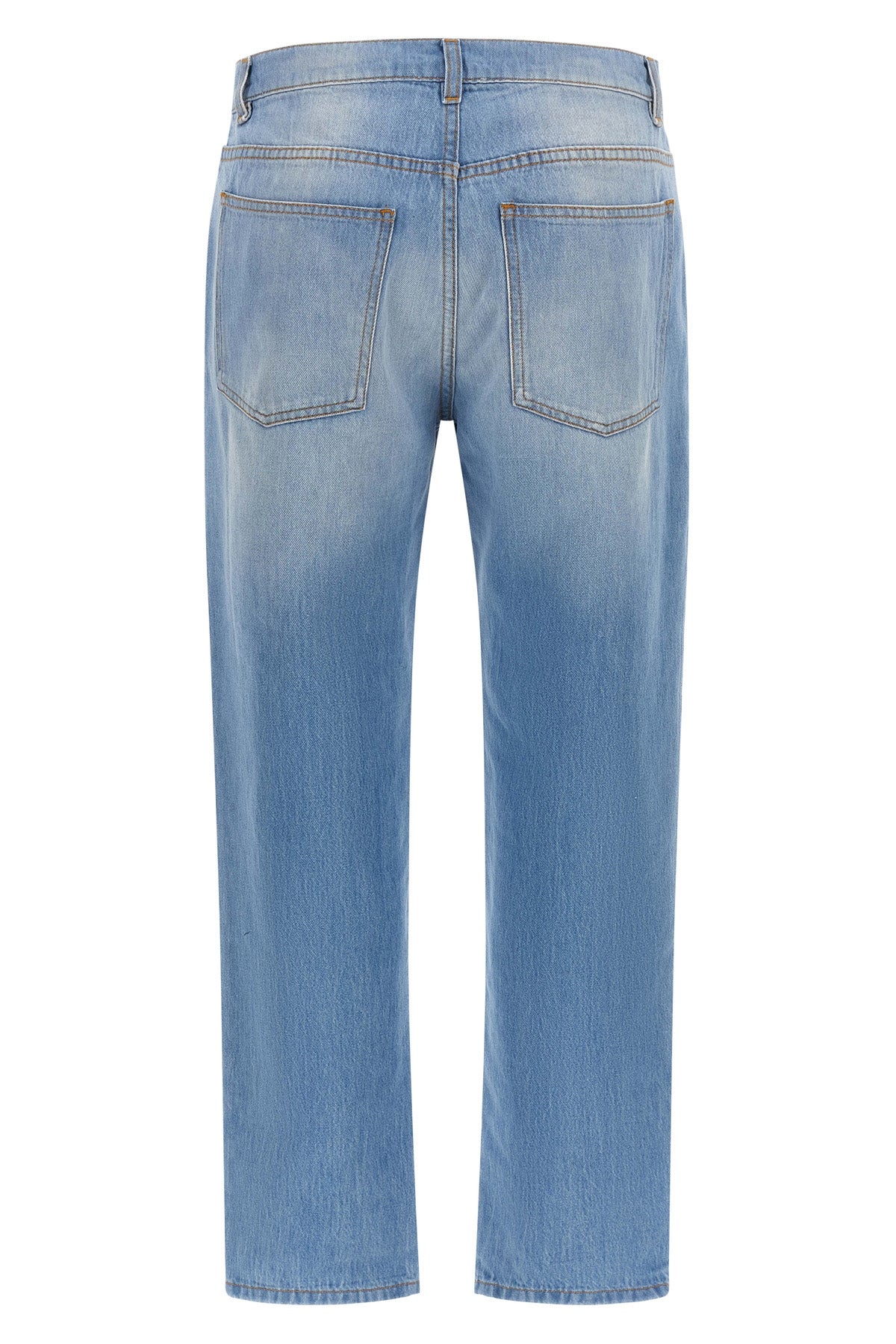 moschino jeans redefine the daily wardrobe through a straight-leg silhouette
