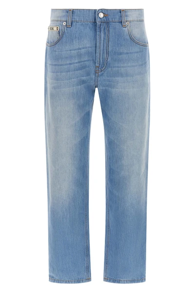moschino jeans redefine the daily wardrobe through a straight-leg silhouette