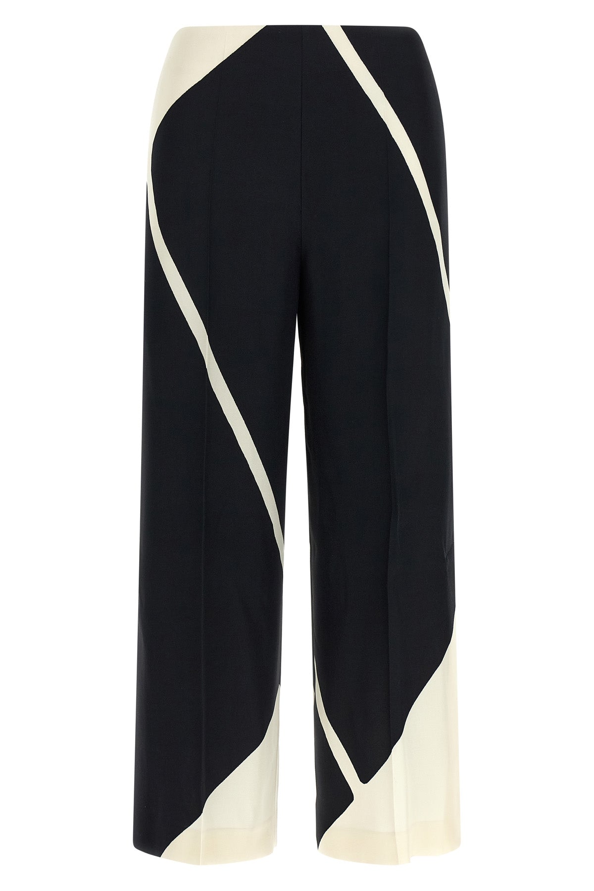 ALBERTA FERRETTI 38 viscose twill pants