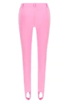 moschino leggings stand out for a construction that blends sporty aesthetics and
