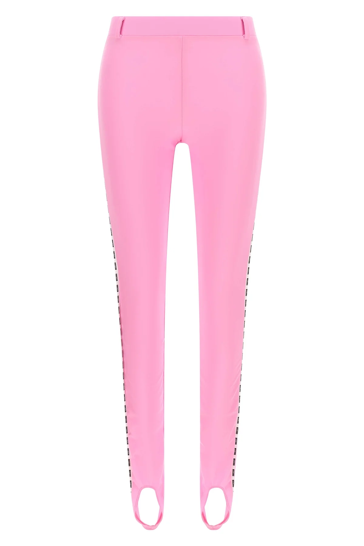 moschino leggings stand out for a construction that blends sporty aesthetics and