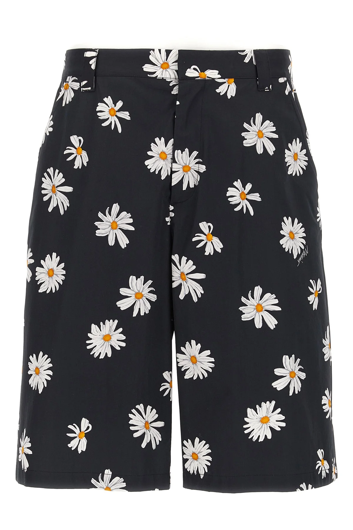 MOSCHINO 48 cotton satin bermuda shorts