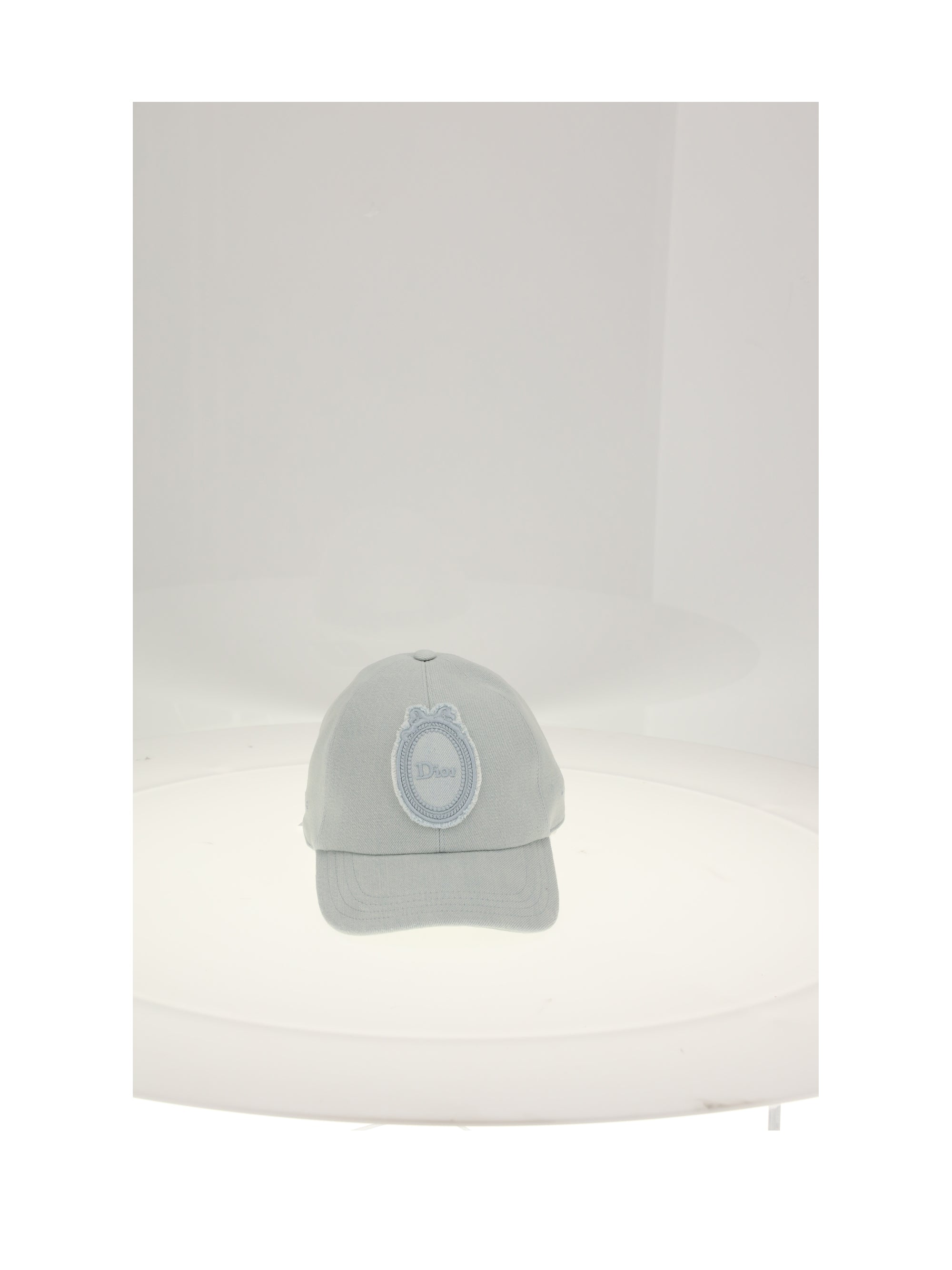 DIOR 58 hat d player medallion denim