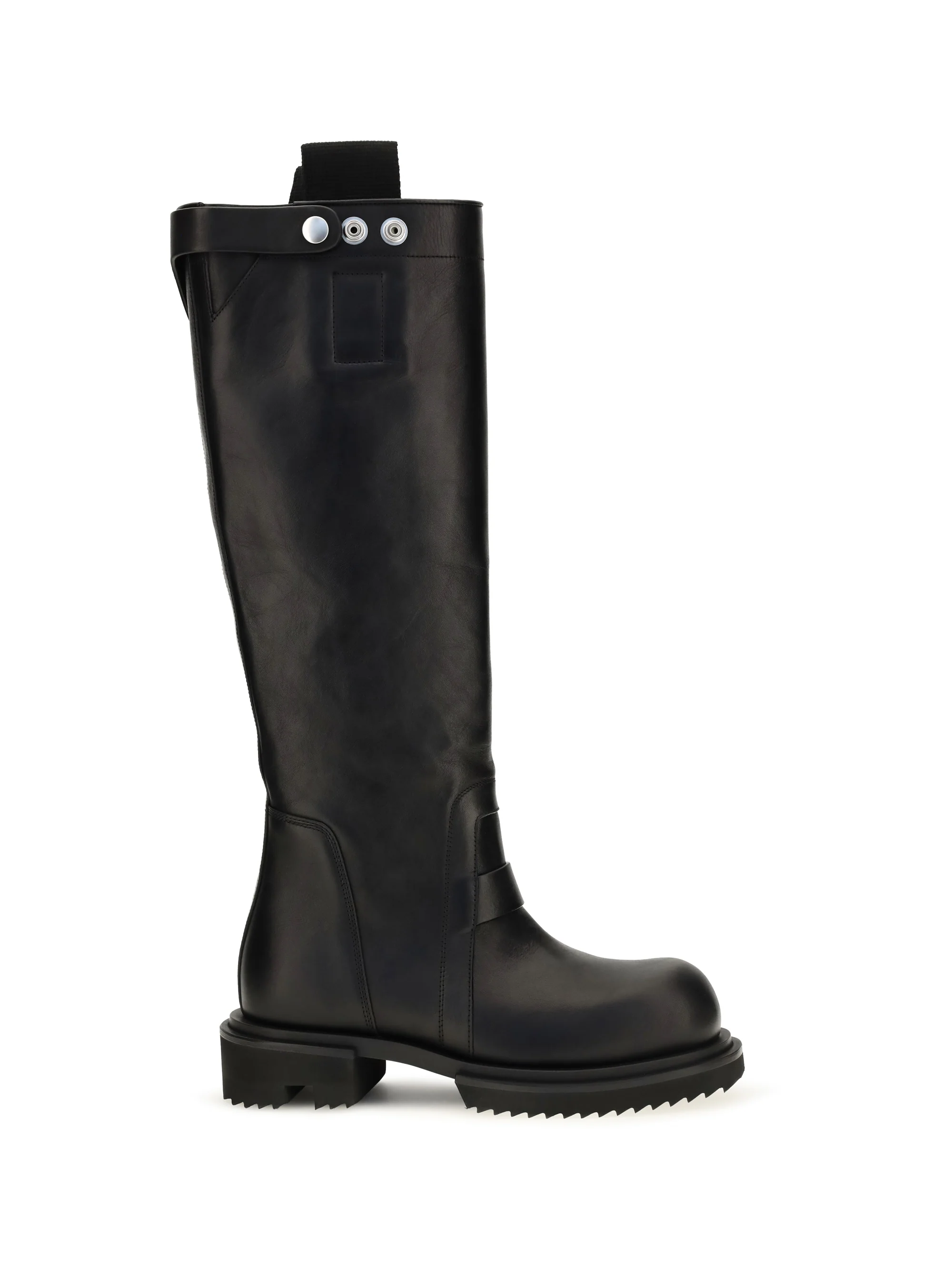 RICK OWENS 37 gabe leather knee-high boots
