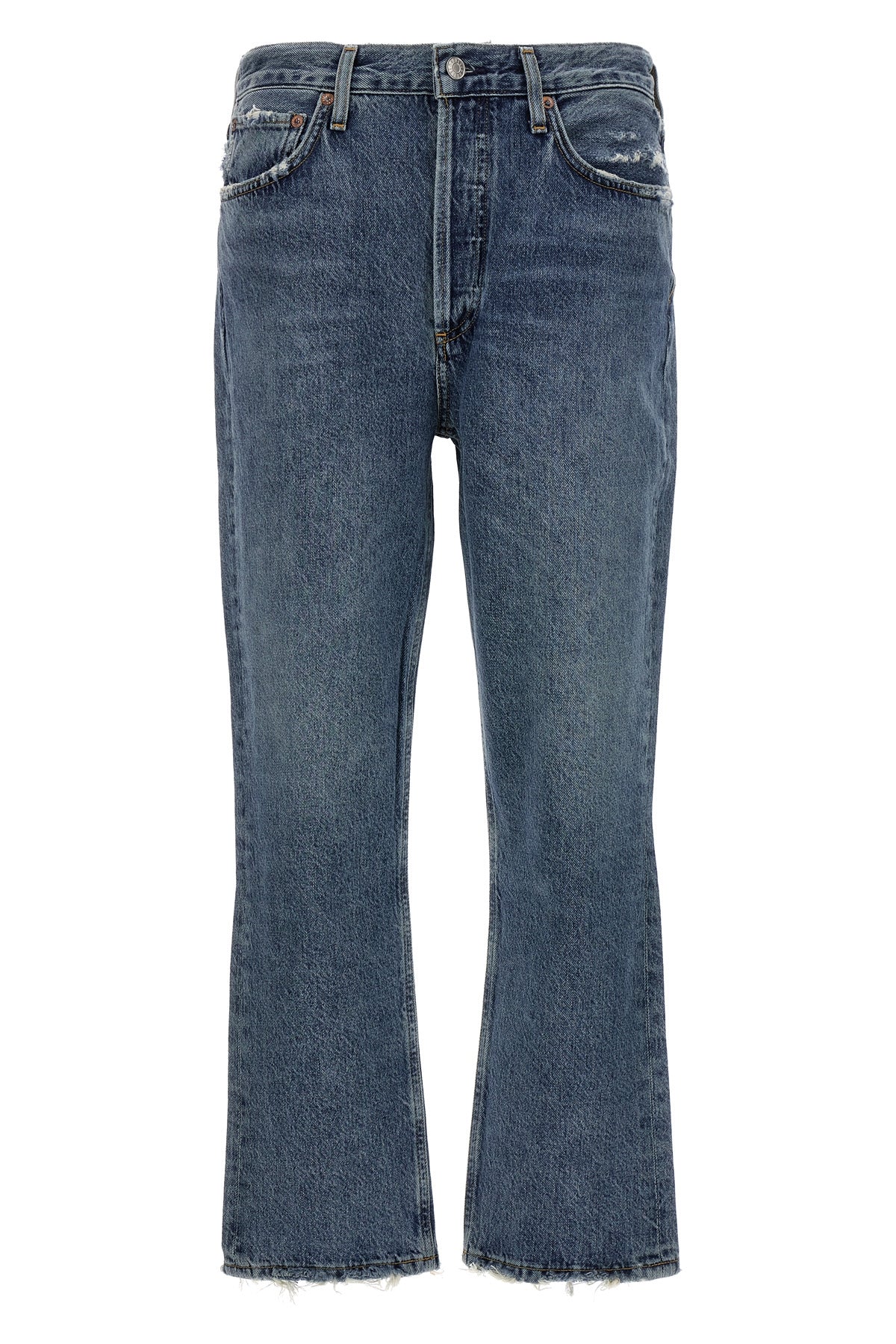 AGOLDE 30 riley crop denim jeans