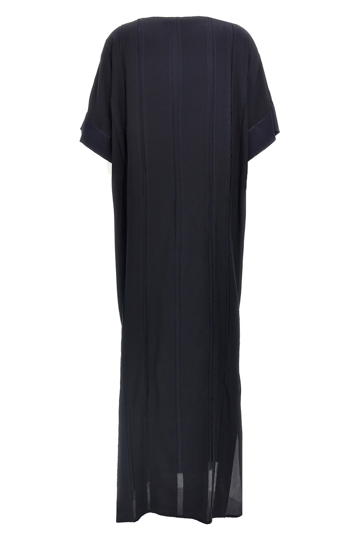 caftano silk dress
