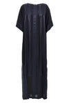 caftano silk dress