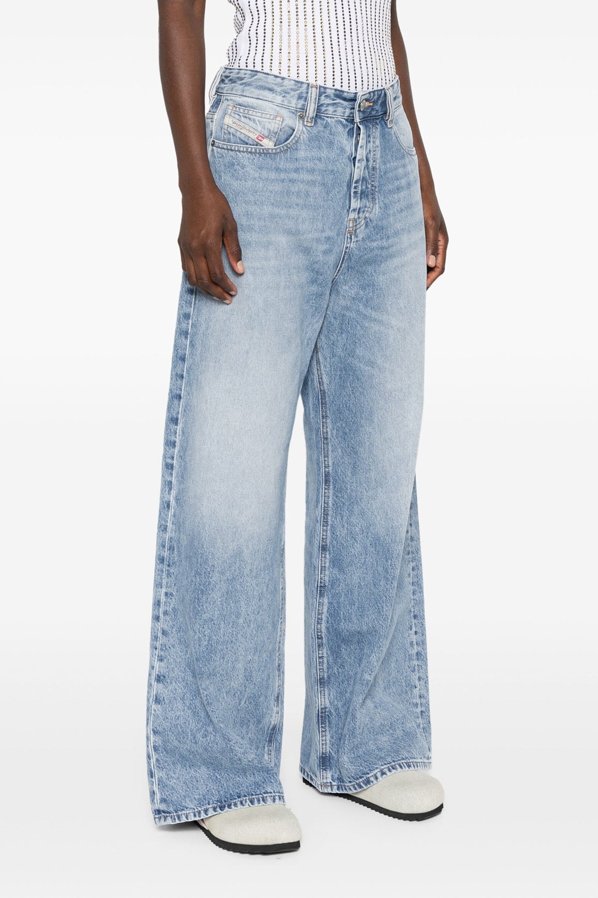 DIESEL 23 1996 d-sire 09i29 low-waisted cotton denim jeans
