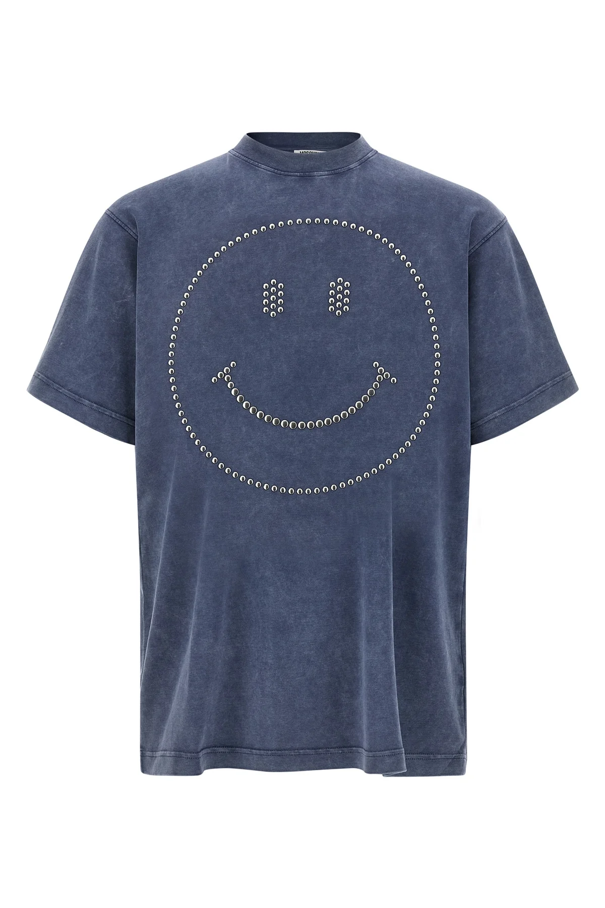 MOSCHINO S smiley® heavy cotton délavé t-shirt