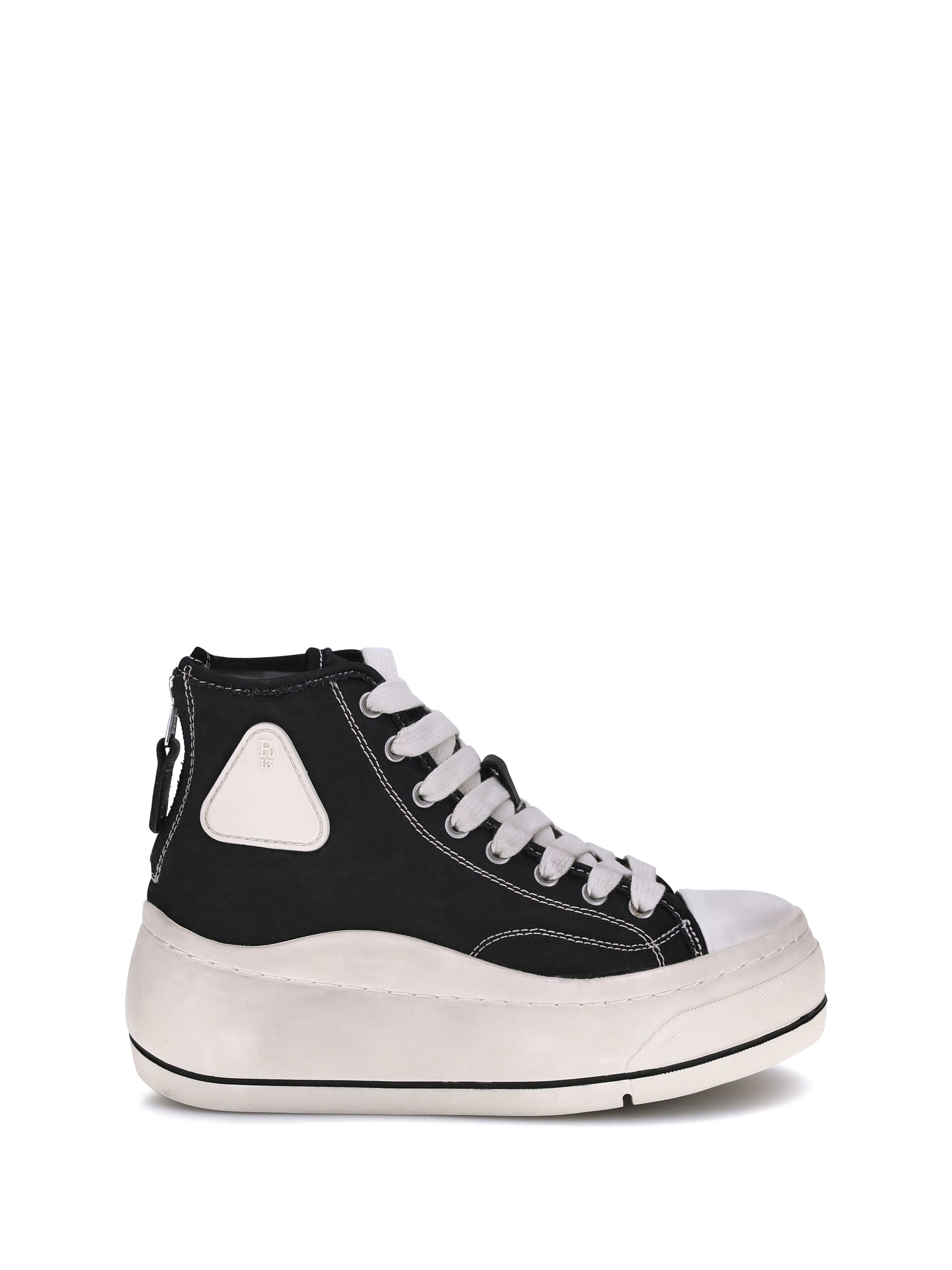 R13 7 high top sneakers