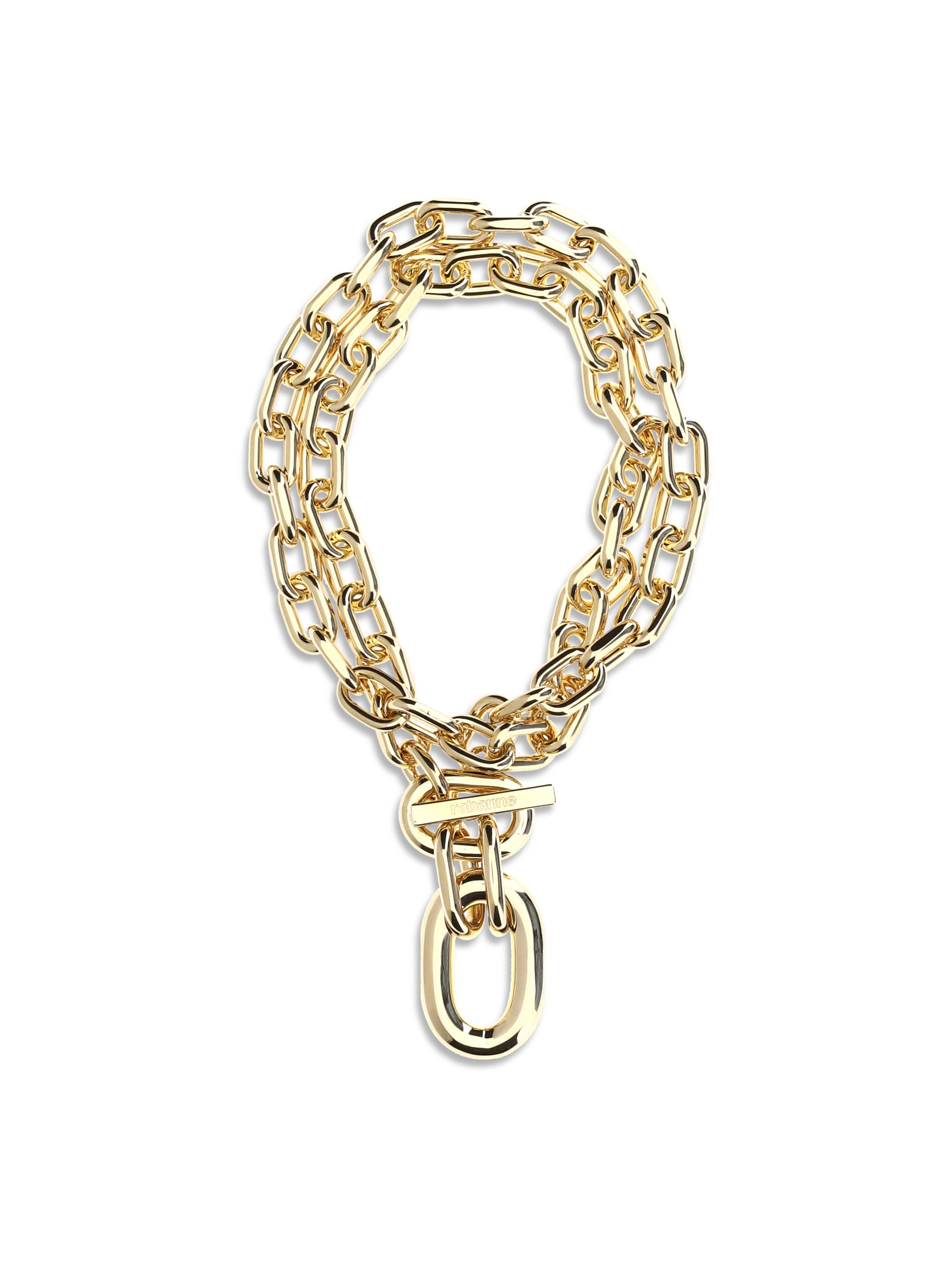 RABANNE OS xl link chain necklace