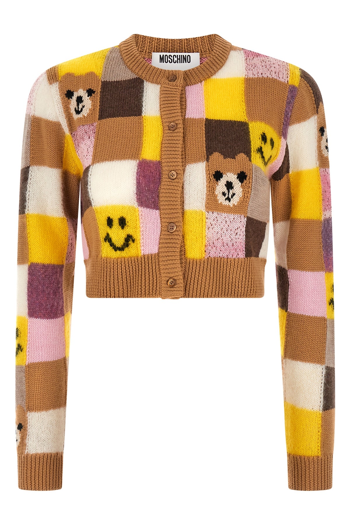 MOSCHINO 40 cardigan in wool and cashmere blend