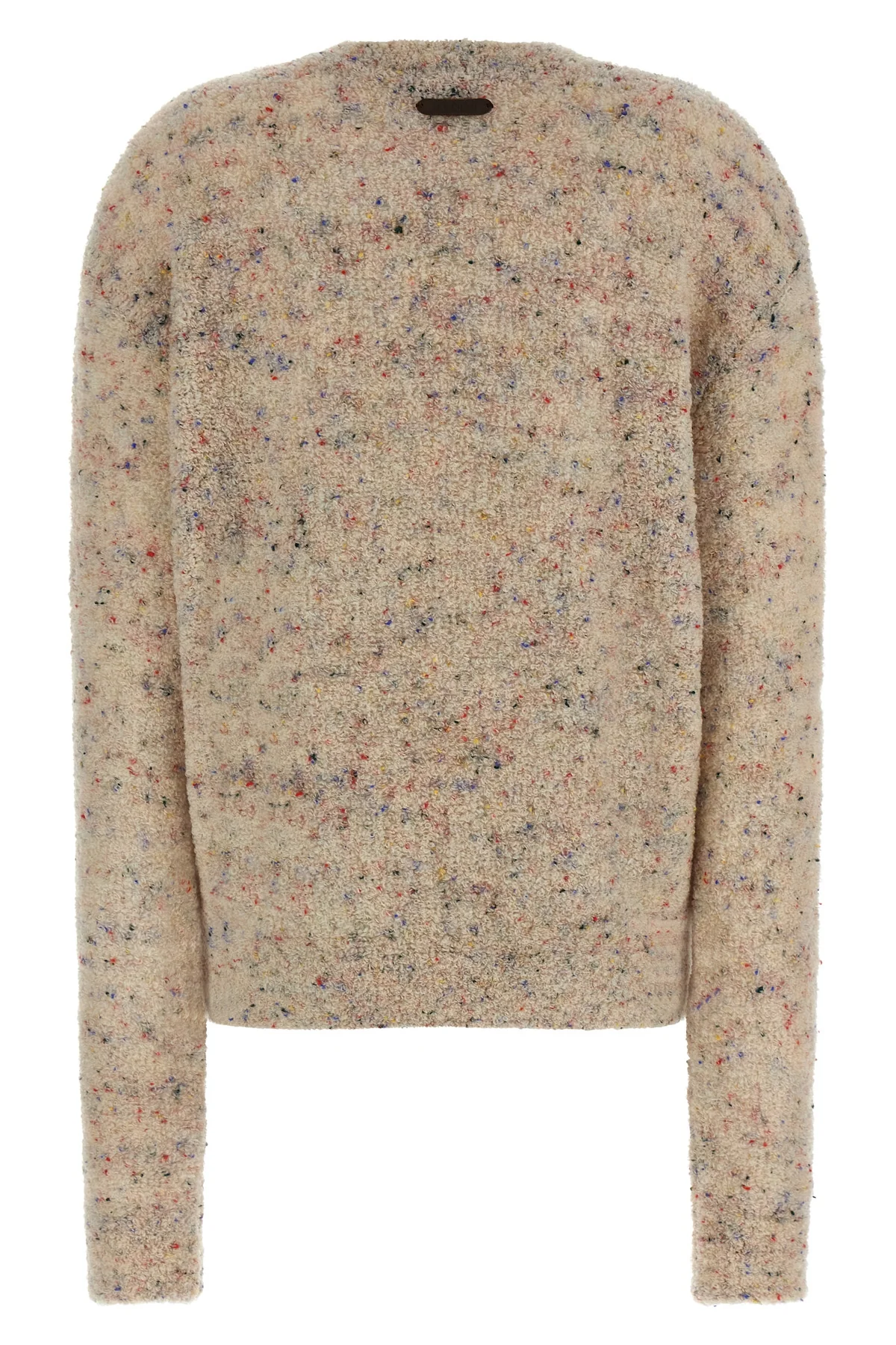 the moschino jersey reinterprets the brands codes through an essential crewneck
