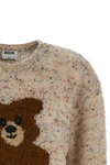 the moschino jersey reinterprets the brands codes through an essential crewneck