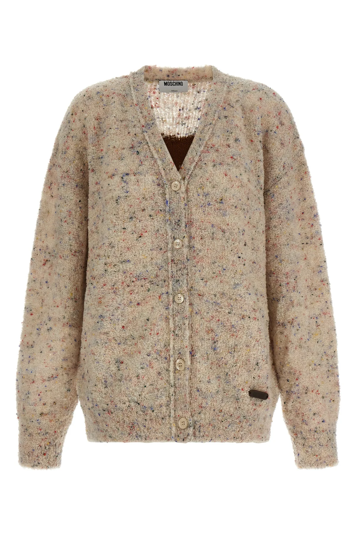 MOSCHINO 38 the moschino cardigan redefines contemporary knitwear through a sophisticated bo