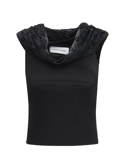 off shoulder draped top