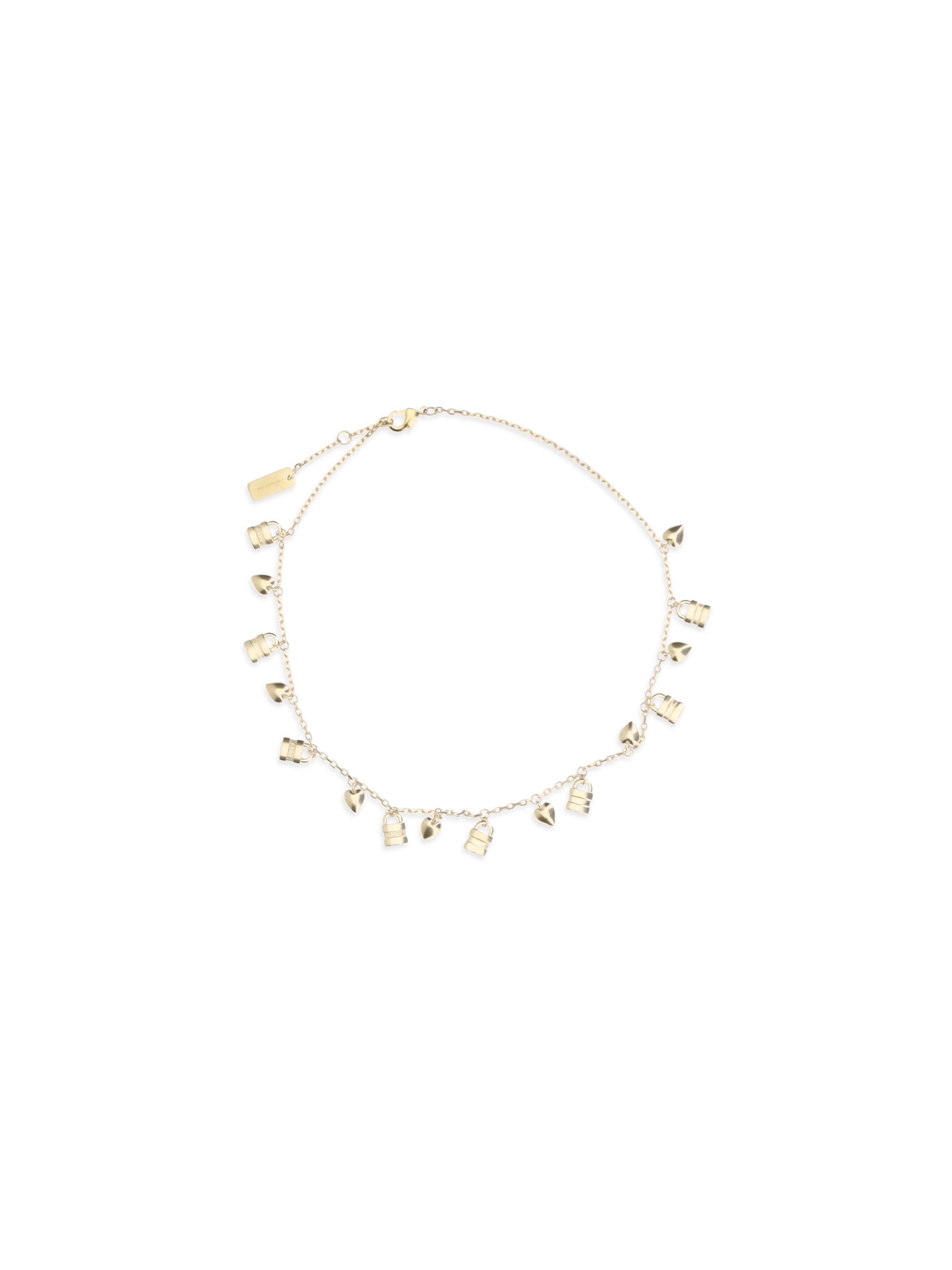 CHLOÉ OS mini paddington necklace