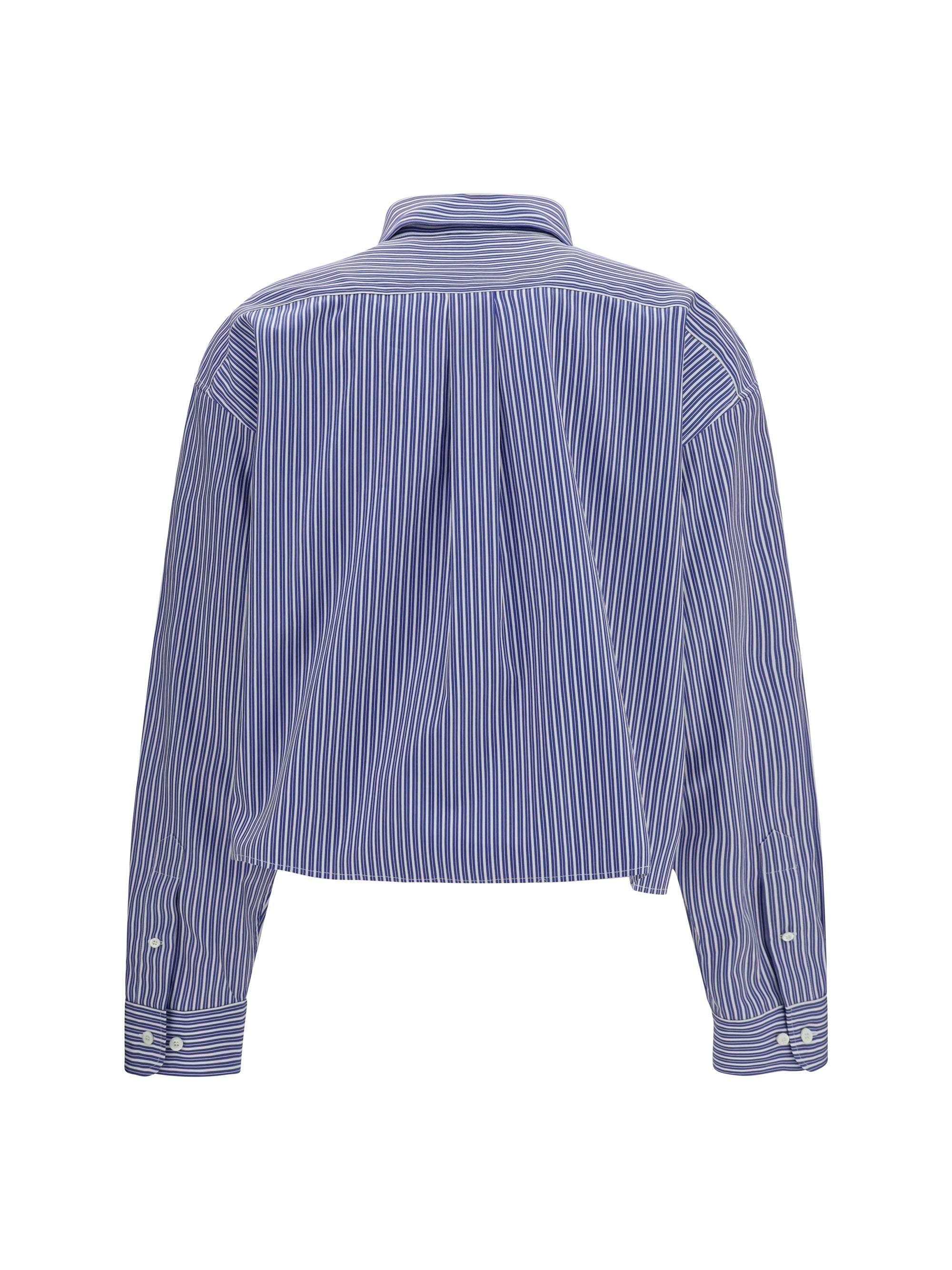 MIU MIU 40 striped cotton shirt 