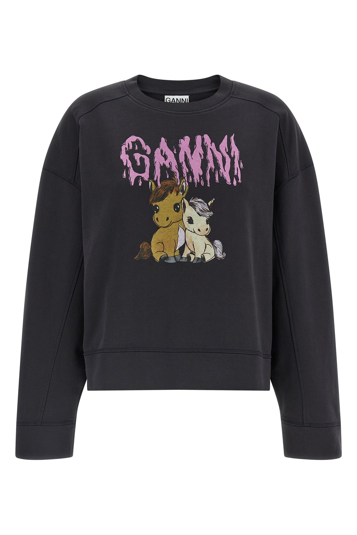 GANNI L isoli cotton jersey sweatshirt