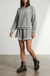 the ganni isoli sweatshirt features a relaxed silhouette