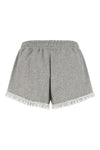 isoli cotton mélange shorts