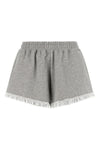isoli cotton mélange shorts