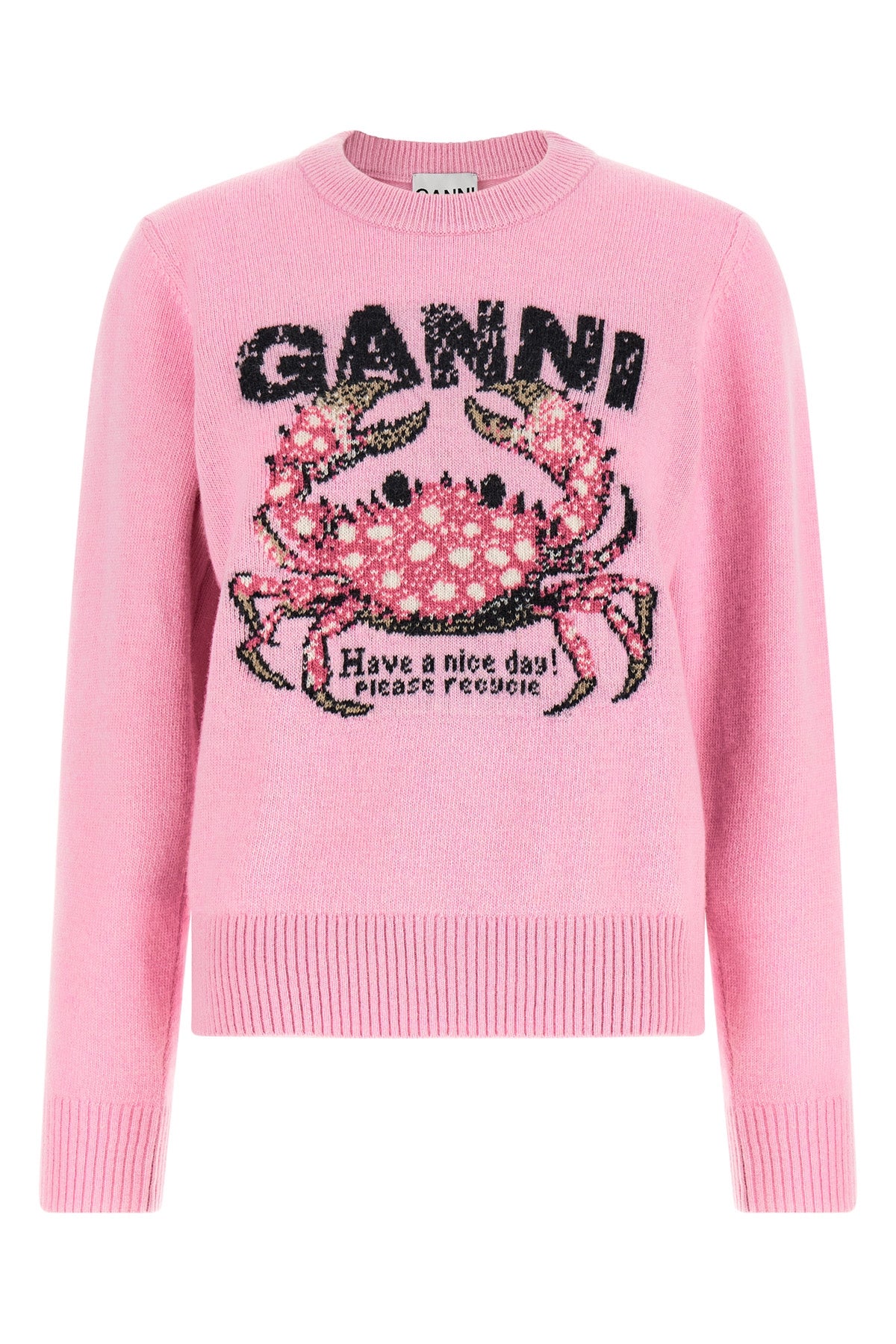 GANNI L wool blend sweater