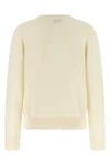 the ganni crewneck sweater defines a contemporary aesthetic through an essential