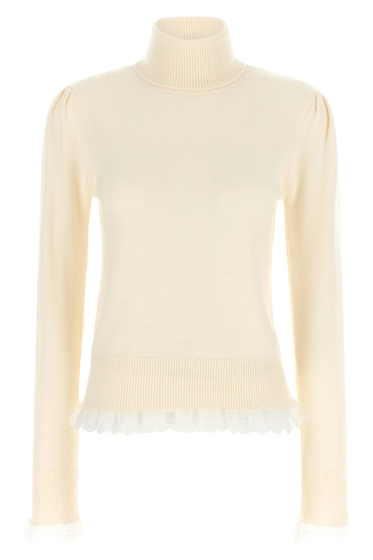 GANNI M the turtleneck knit ganni defines a new interpretation of essential knitwear thr
