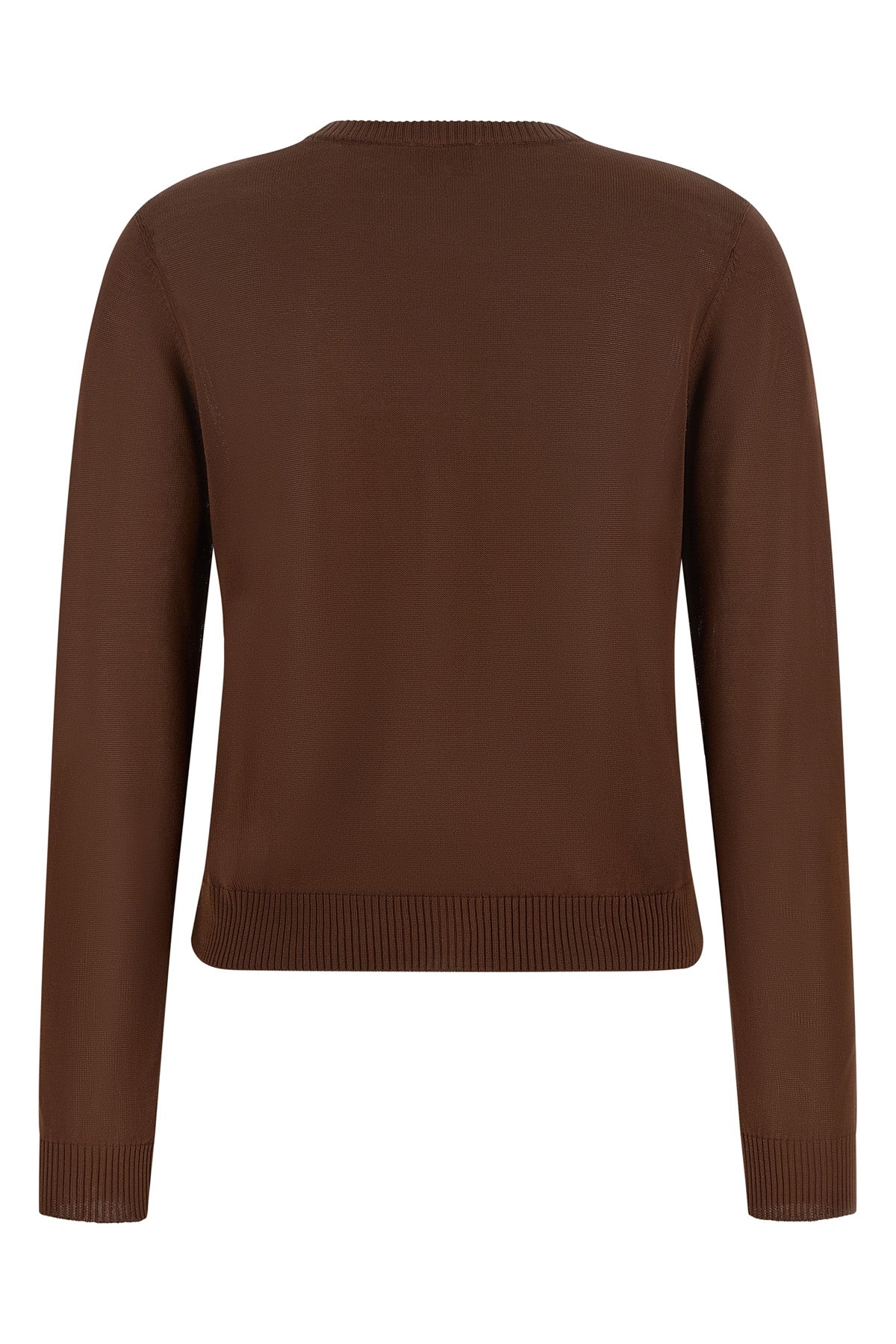 GANNI L cardigan in light semi-transparent cotton