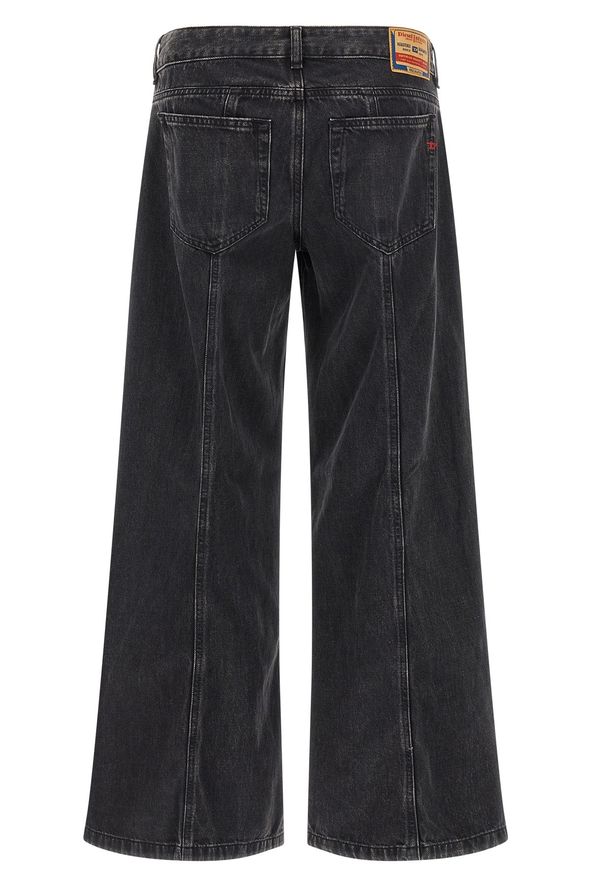 DIESEL 23 d-akii mid-rise cotton jeans
