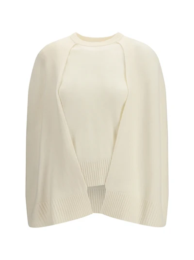 cashmere poncho sweater