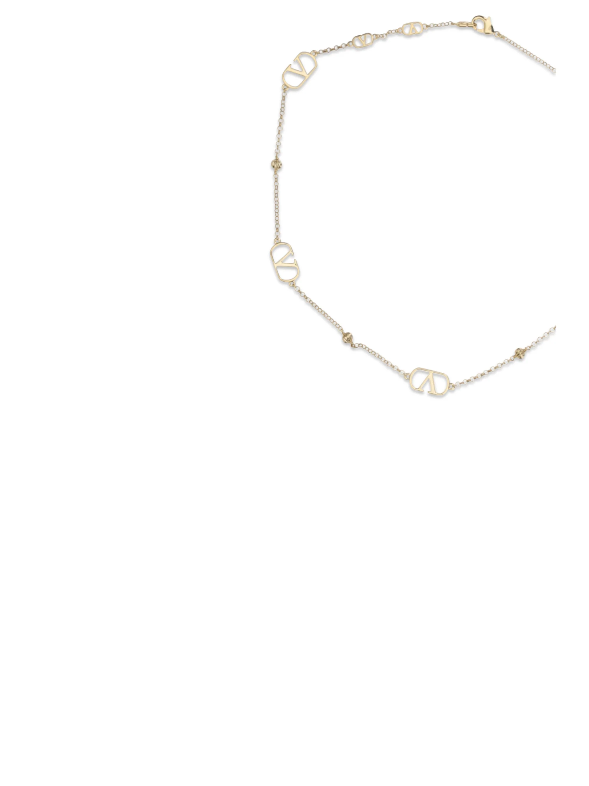 vlogo signature necklace