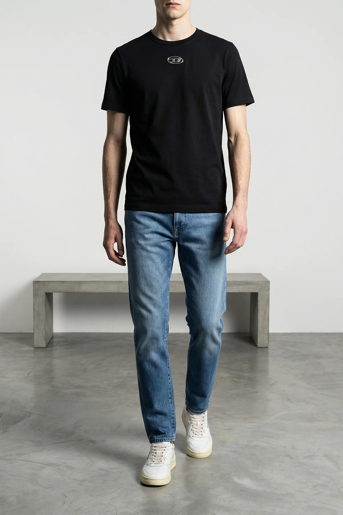 DIESEL L t-adjust-od cotton t-shirt