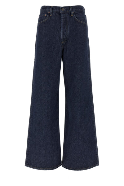 dame high waist jeans in cotton denim