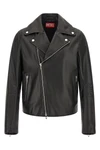 the diesel l-eo-wrd biker jacket