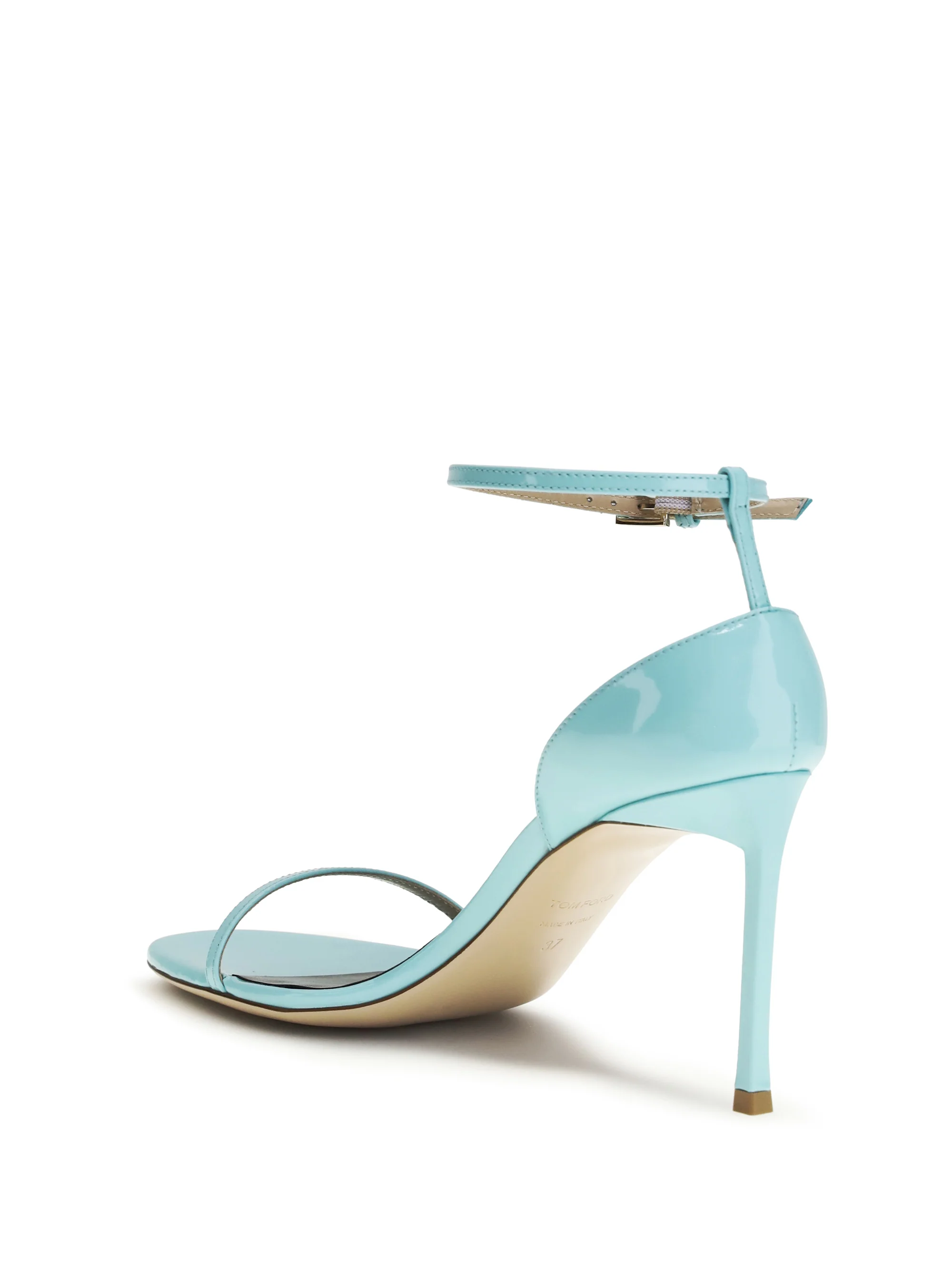 vertigo patent leather sandals