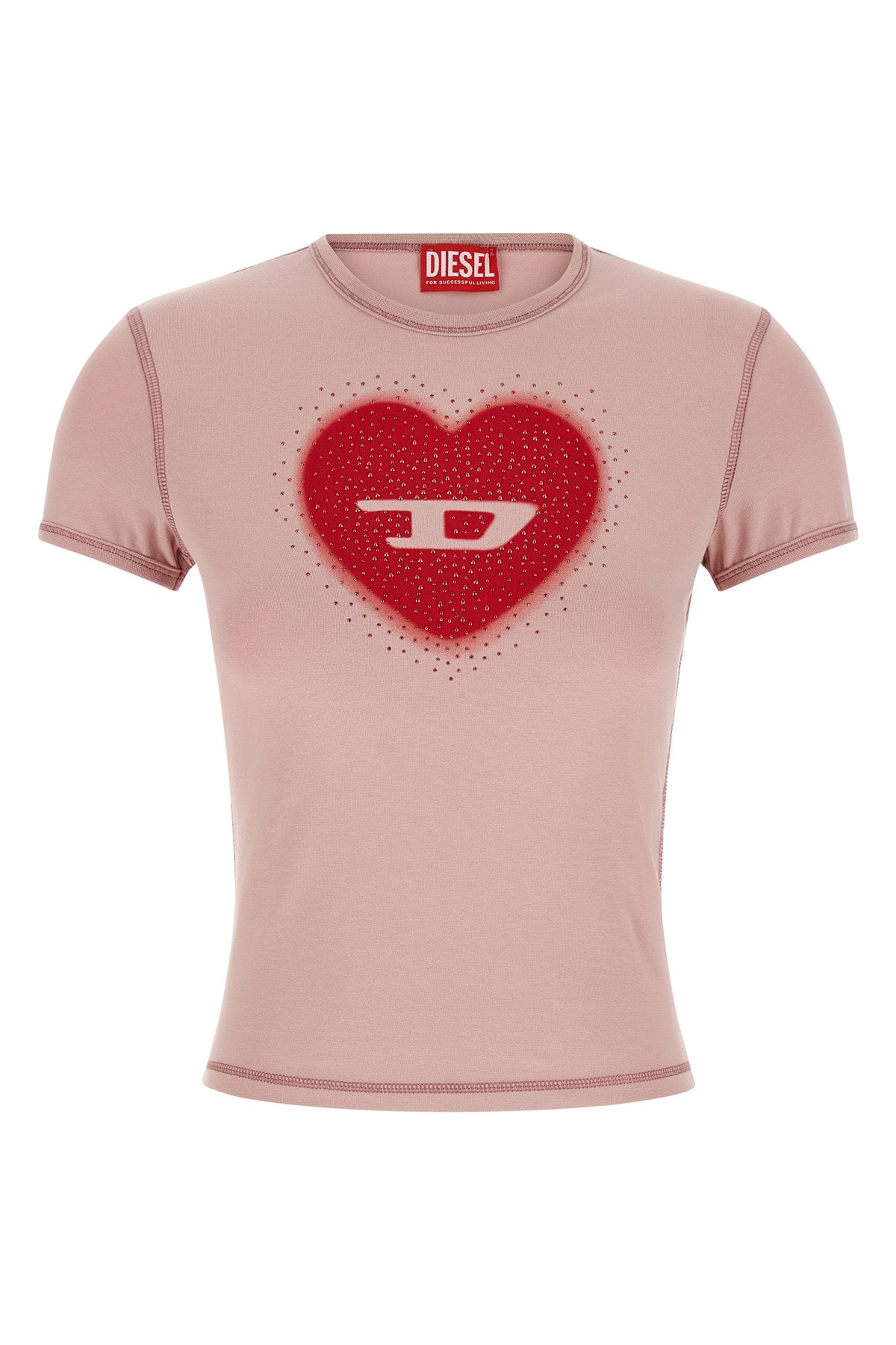 DIESEL M t-uncuties-long-s5 cotton stretch jersey t-shirt