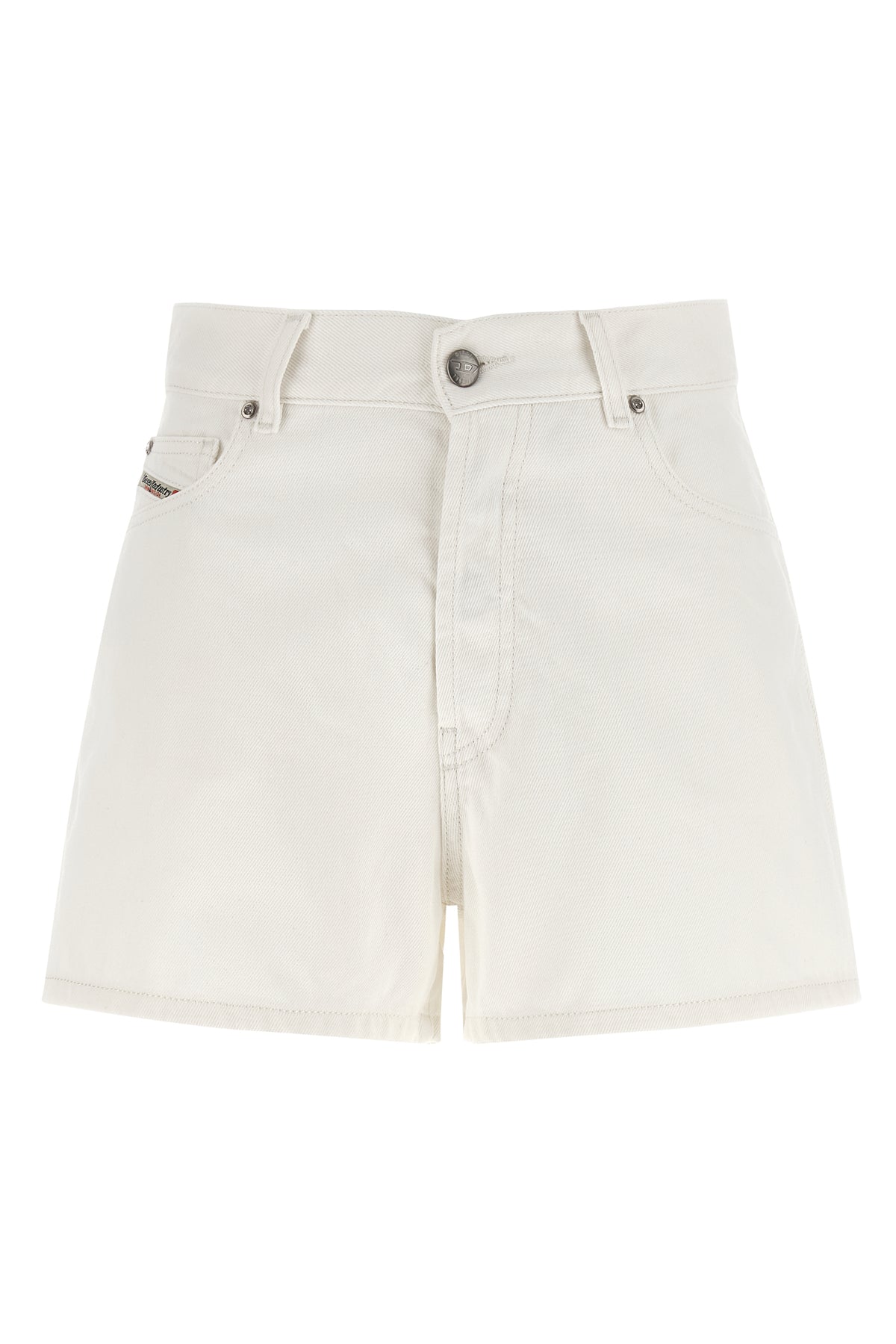 DIESEL 26 de-helios shorts in garment-dyed cotton denim