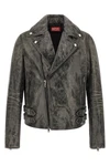 the diesel l-eon-cjcm biker jacket